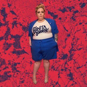 Eloquii Drawstring Bermuda Short in Victoria Blue 24 NWOT